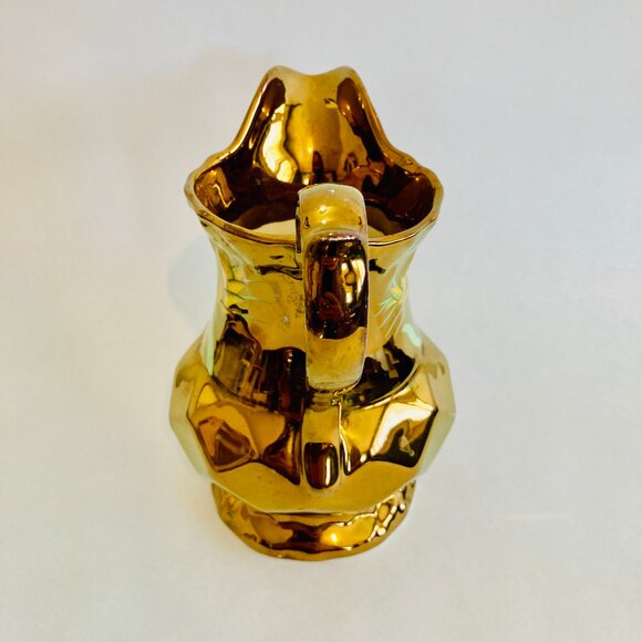 Wade England Copper 5” Ceramic Pitcher Hand Painted - Picture 7 of 15